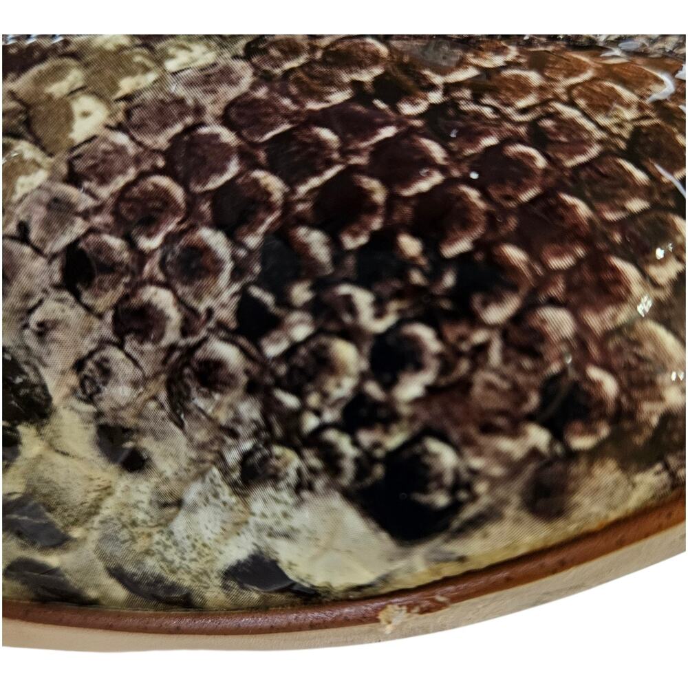 JEFFREY CAMPBELL Women's 7.5 Viona Shoes Pointed Toe Slip On Leather Snake Print - Picture 10 of 10